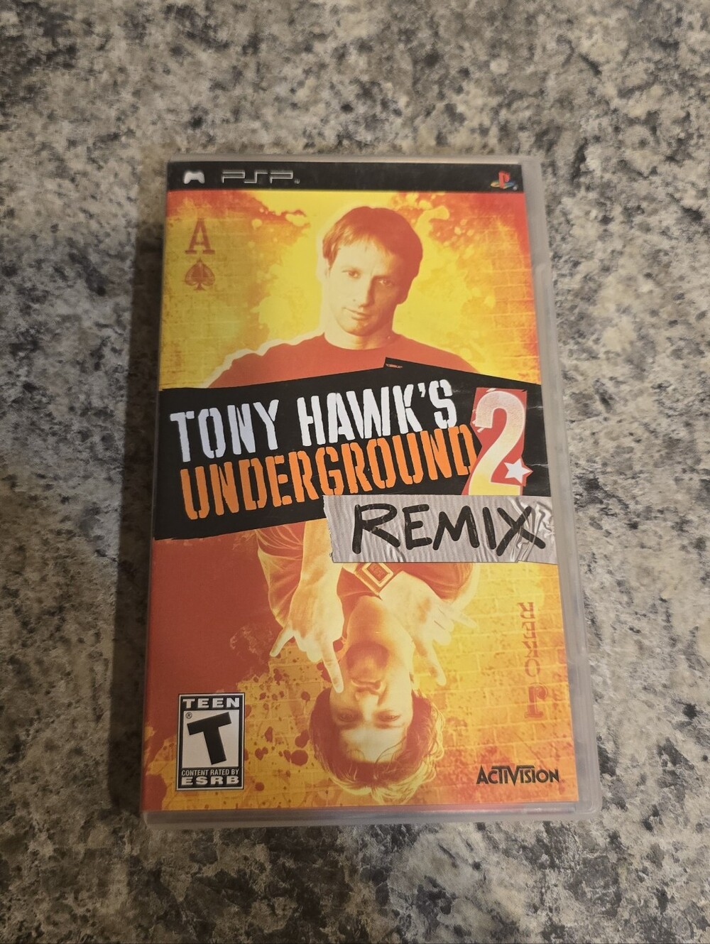 Tony Hawk's Underground 2 Remix (Sony PSP, 2005) Black Label - Complete